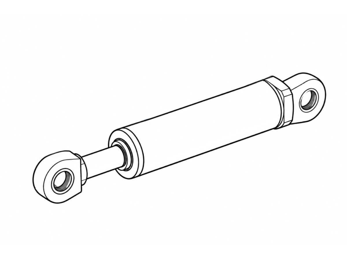 Цилиндр рукояти 31N8-50130 без трубок R290LC-7 Цилиндр рукояти 31N8-50130 без трубок R290LC-7