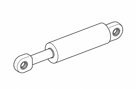 Гидроцилиндр рабочего органа ЦГ-115.40Х200.04-01