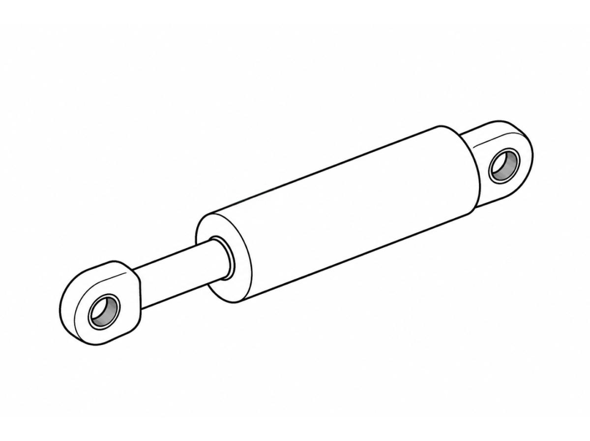 Цилиндр рукояти 707-01-ZX982 без трубок PC300-7 Цилиндр рукояти 707-01-ZX982 без трубок PC300-7