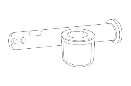 Палец JCB 3CX 911/16600
